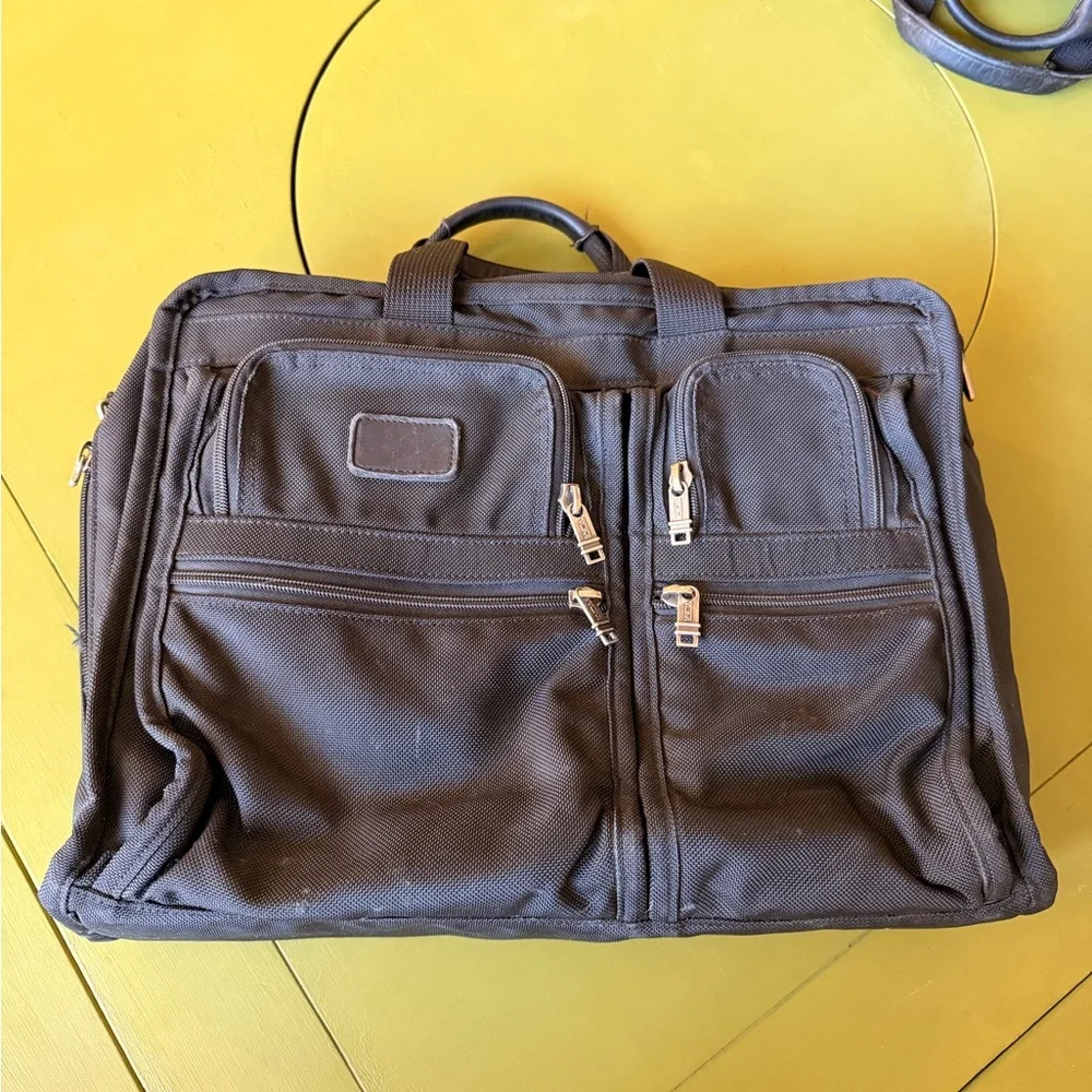 Vintage TUMI Made in USA Ballistic Nylon Organizer Briefcase Laptop Bag